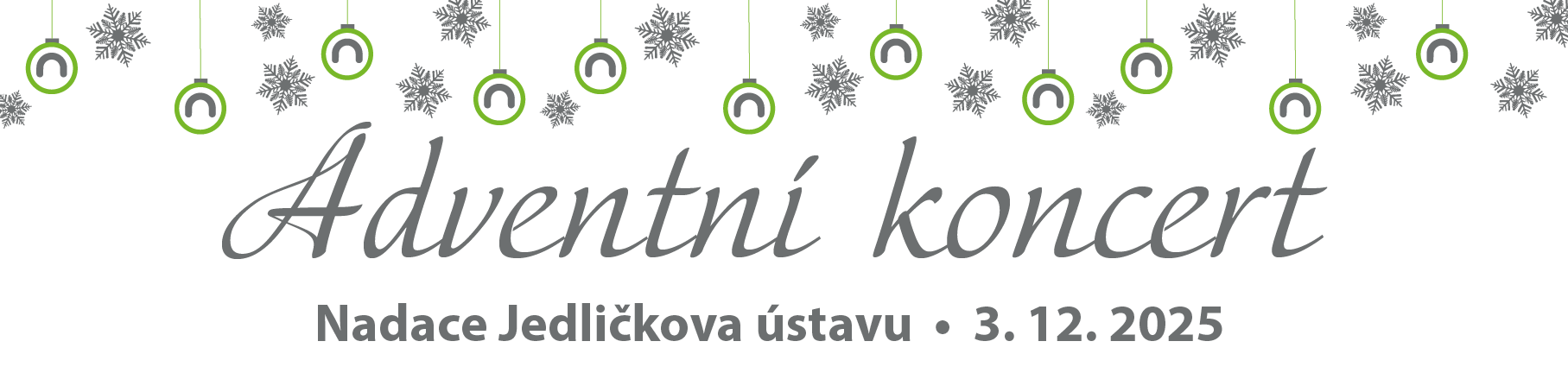Adventní koncert Nadace Jedličkova ústavu